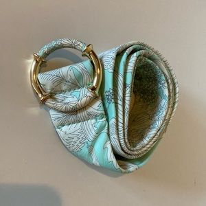 J. Crew, S/M, cotton floral belt